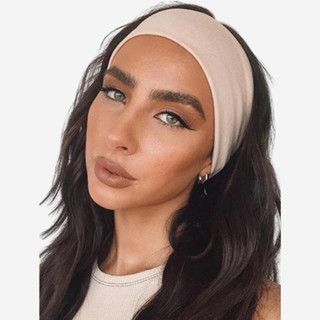 104/Kit com 3 Faixa de Cabelo em Malha Canelada. em Oferta na Shopee