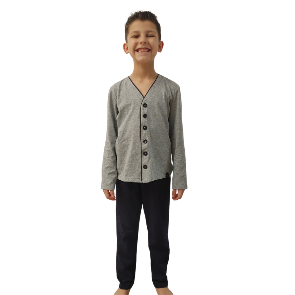 Pijama Americano Infantil Masculino Inverno