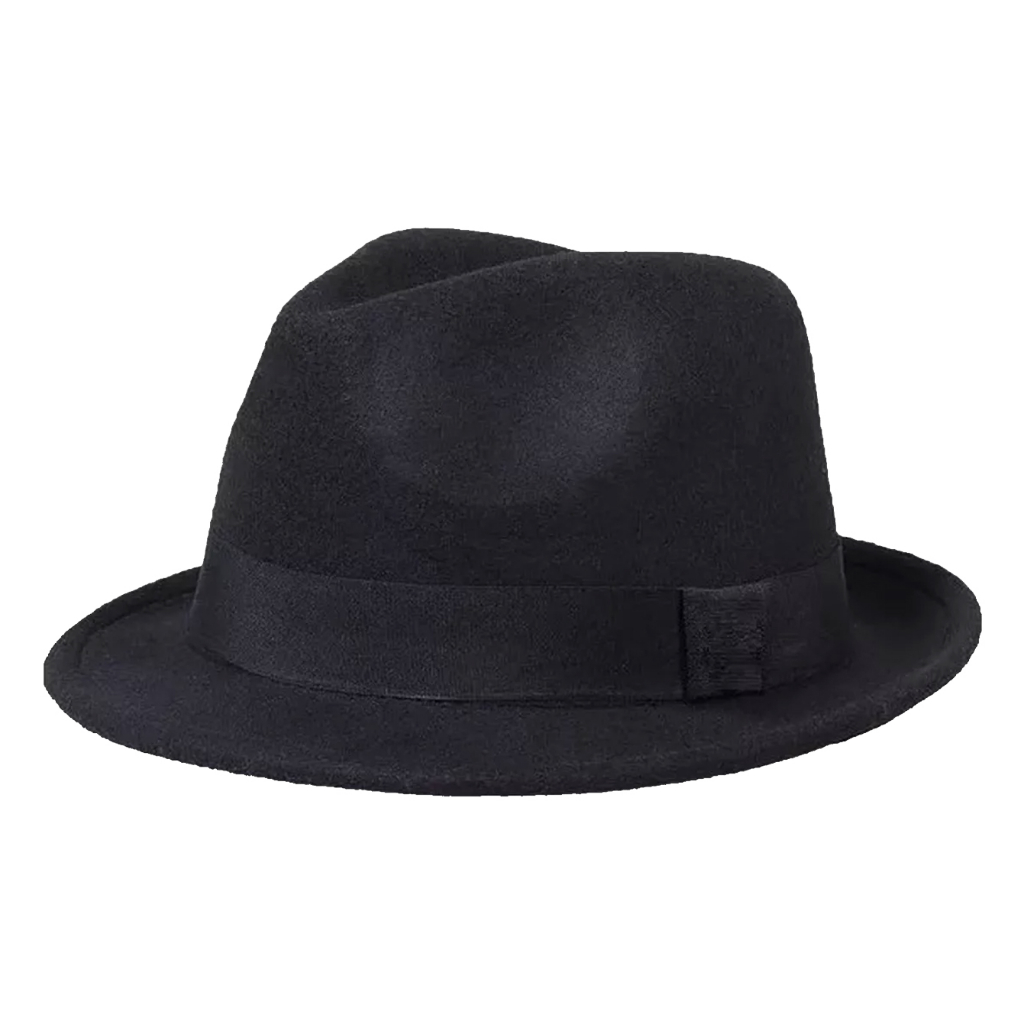 Chapéu Fedora Clássico Feltro Lã Aba Curta Várias Cores em Oferta na Shopee