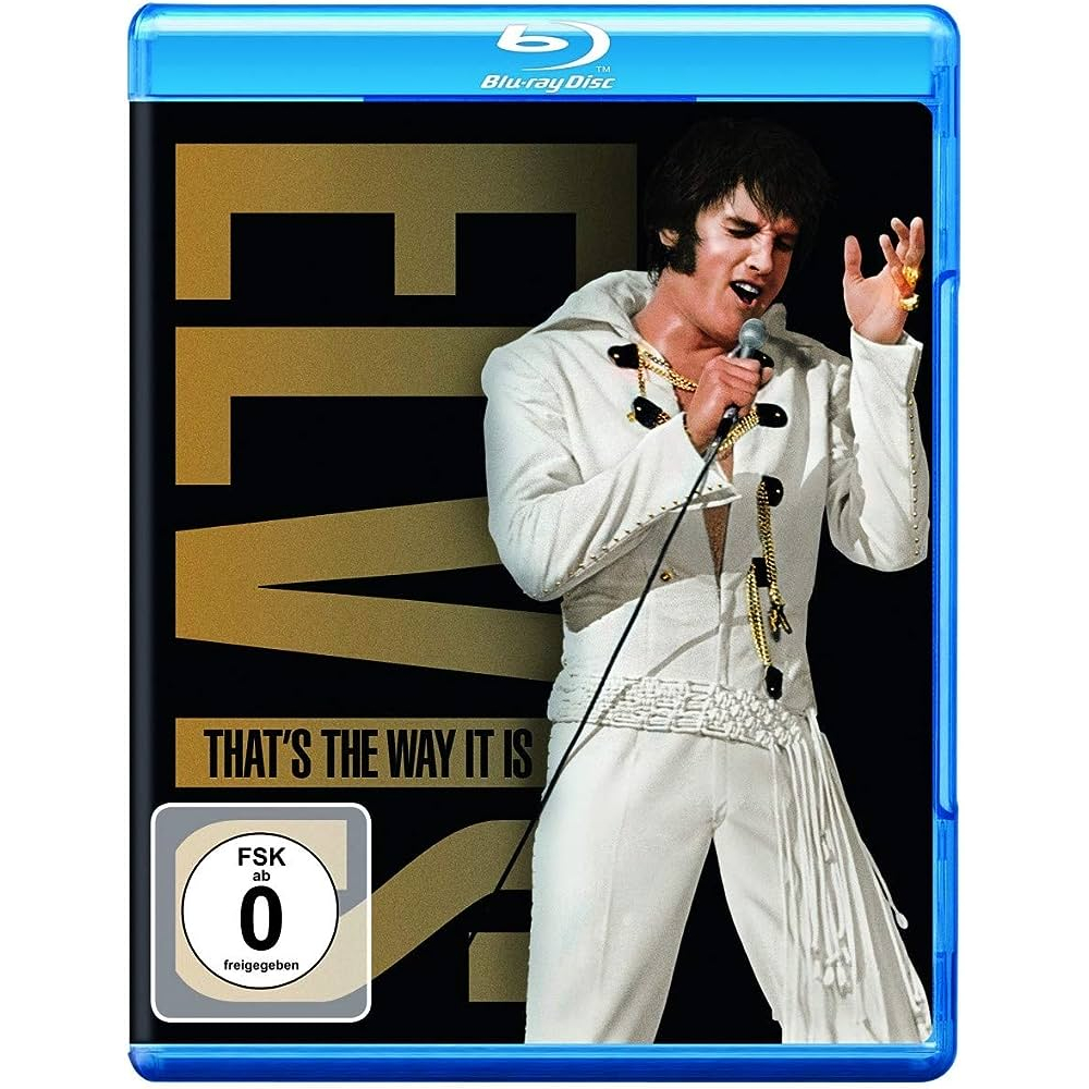 Blu-ray Elvis É Assim Dub/leg Lacrado Importado