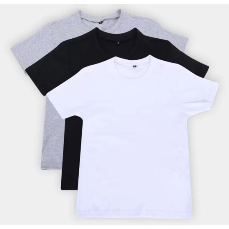 camiseta básica bebê e infantil