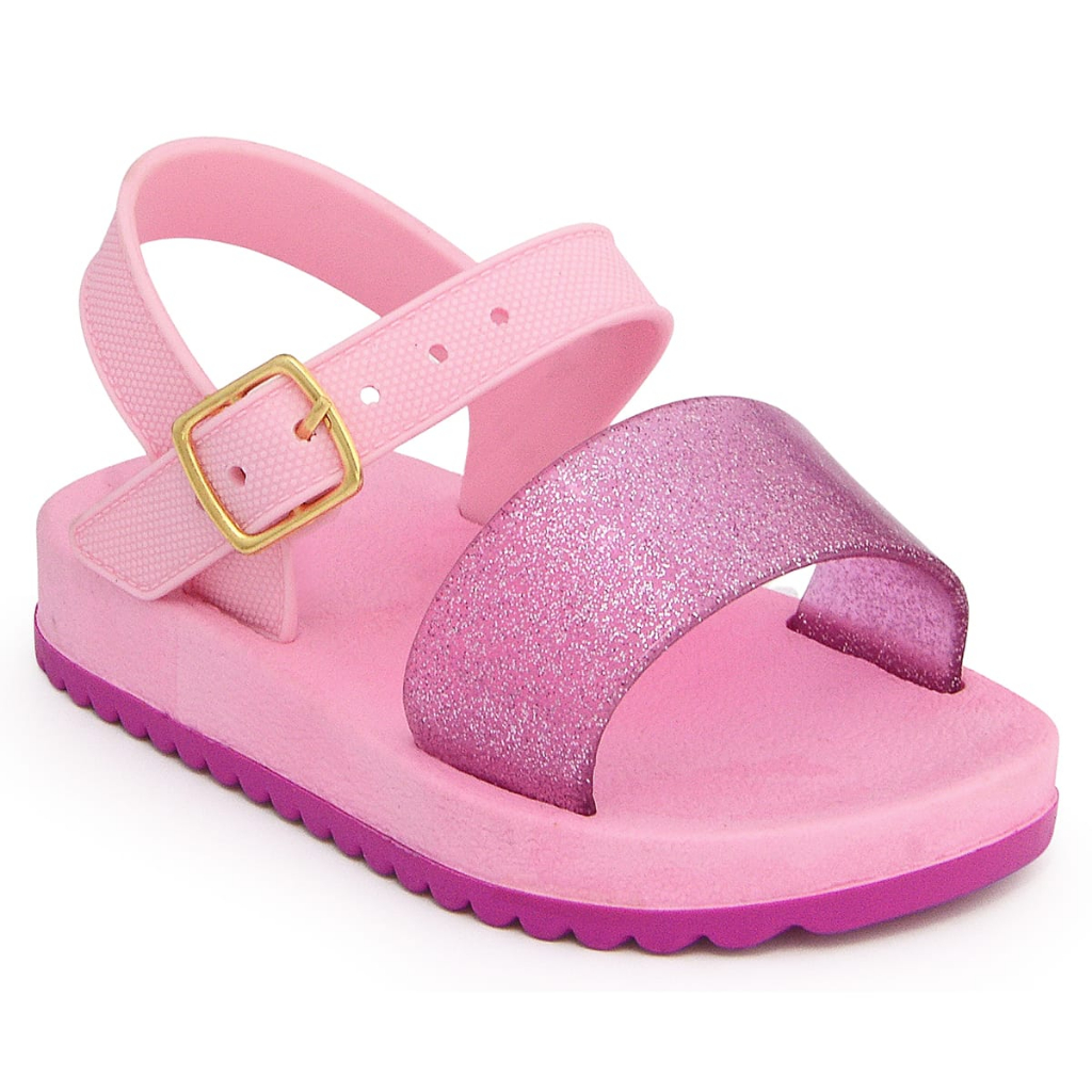 Sandália Infantil Papete Feminina Menina Bebê Moderninha Ref zaxy