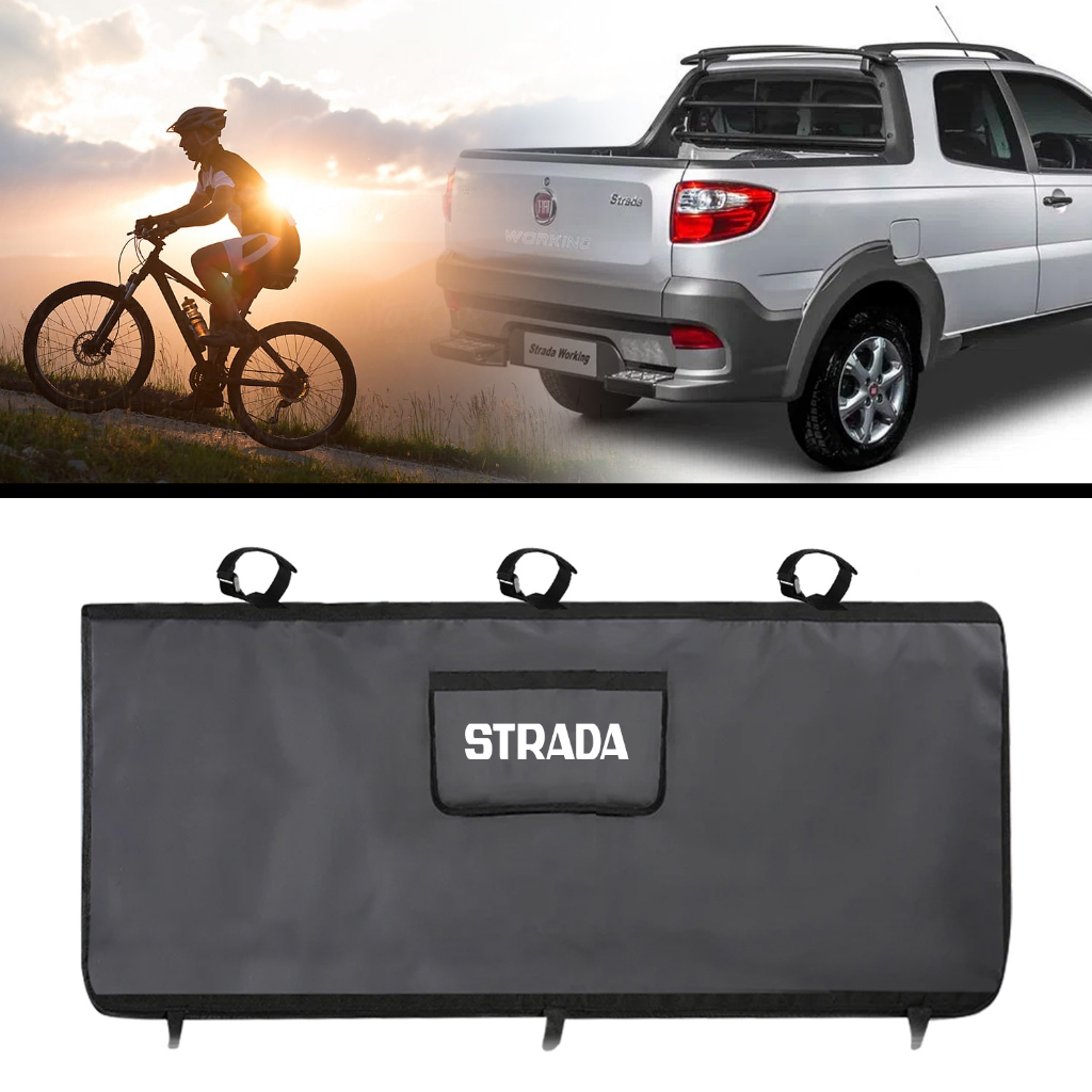 Transbike Truck Pad Carrega BIKE Picape Strada Protetor de Caçamba
