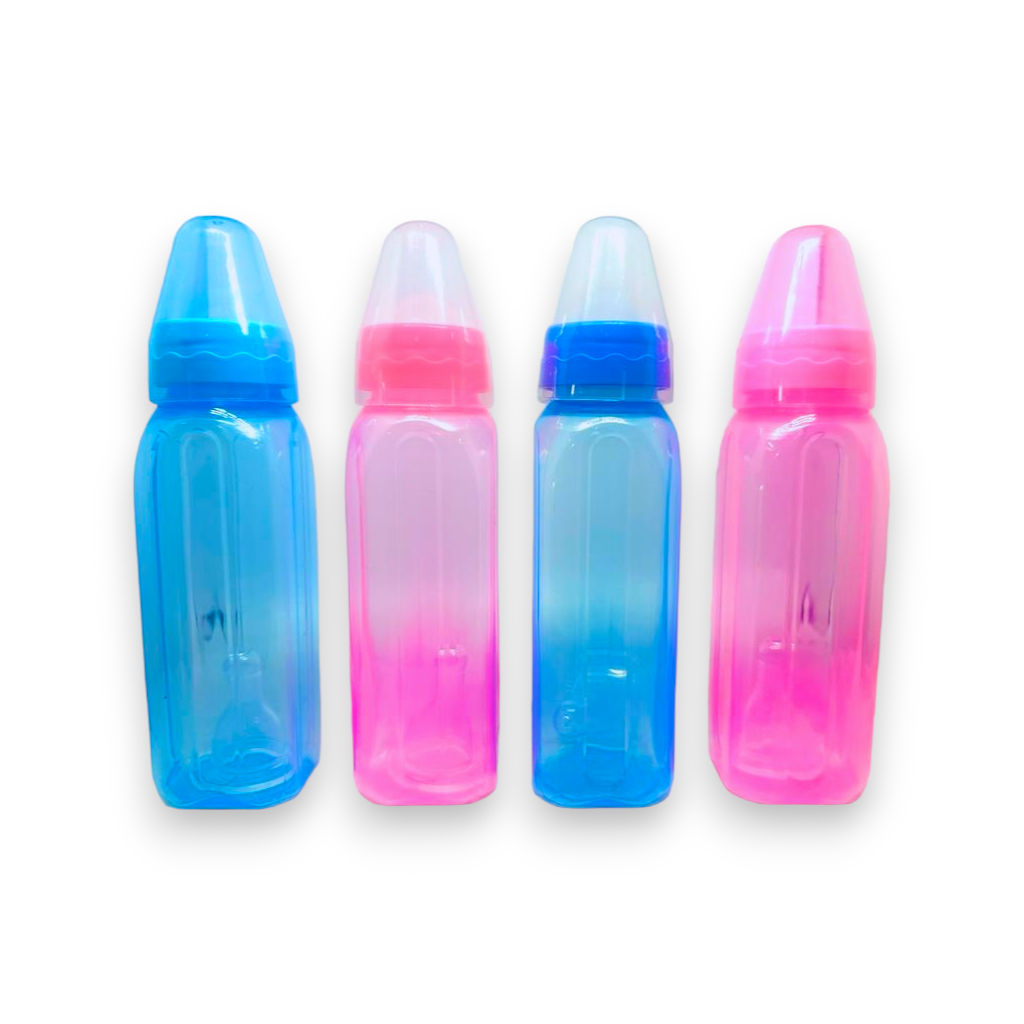 Mamadeira retrô redonda de silicone 240ml em Oferta na Shopee