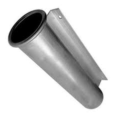Porta Varas Caniço Sobrepor Em aluminio Trapezio Barco Lancha Veleiros