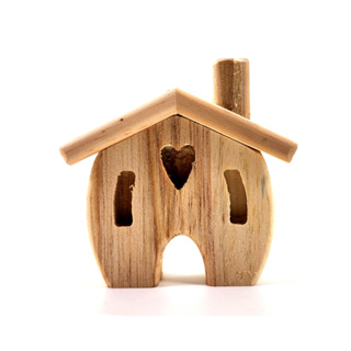 Casinha de Mesa em Madeira Pinus Ref.1 – Decoração Rústica para Sala, Quarto e Artesanato em Oferta na Shopee