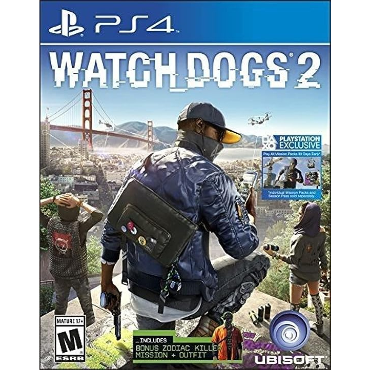 WATCH DOGS 2 - PS4 MIDIA FISICA ORIGINAL