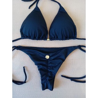 Biquíni Cortininha/ Calcinha Empina Bumbum em Oferta na Shopee
