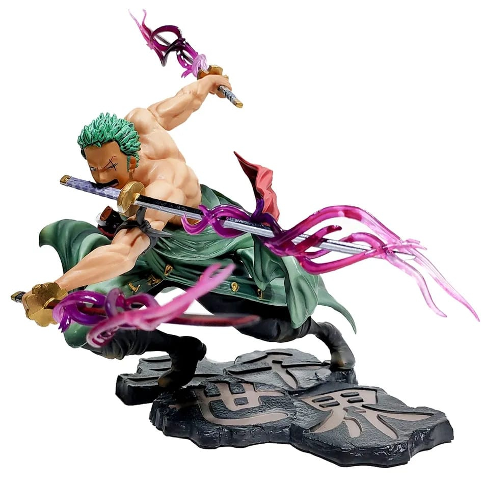 Action Figure Roronoa Zoro Boneco One Piece Anime em Oferta na Shopee