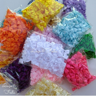 Laço/lacinho De Cetim Nº2/ 25 Unids. P/revenda Lembrancinha em Oferta na Shopee