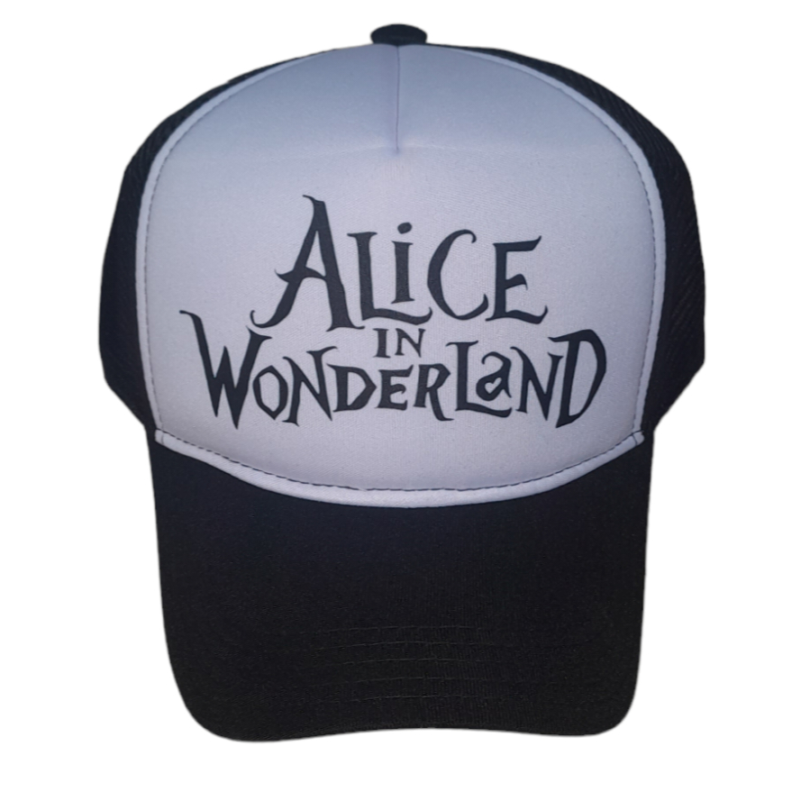 Boné Trucker Alice Of Wonderland Alice no País Das Maravilhas serie filme antigo Vintage