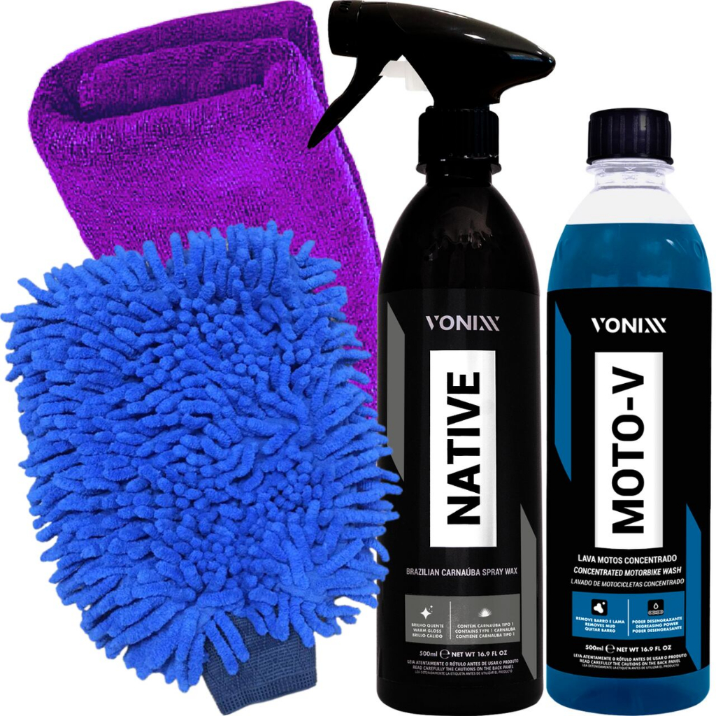 Native Cera Liquida Spray Moto-V Shampoo Desengraxante Vonixx em Oferta na Shopee