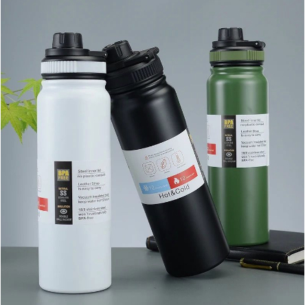 Garrafa térmica Double wall 800ML OU 1000ML em Oferta na Shopee