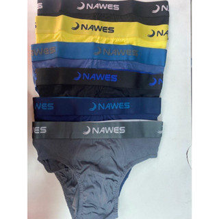 Kit 6 Cuecas Nawes Algodão com Cós N10