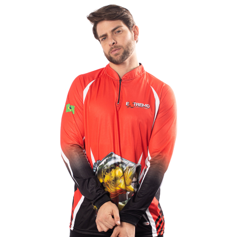 camisa camiseta de pesca com proteção UV50 roupa de pesca camisas para pesca blusa de pesca-camisa termica