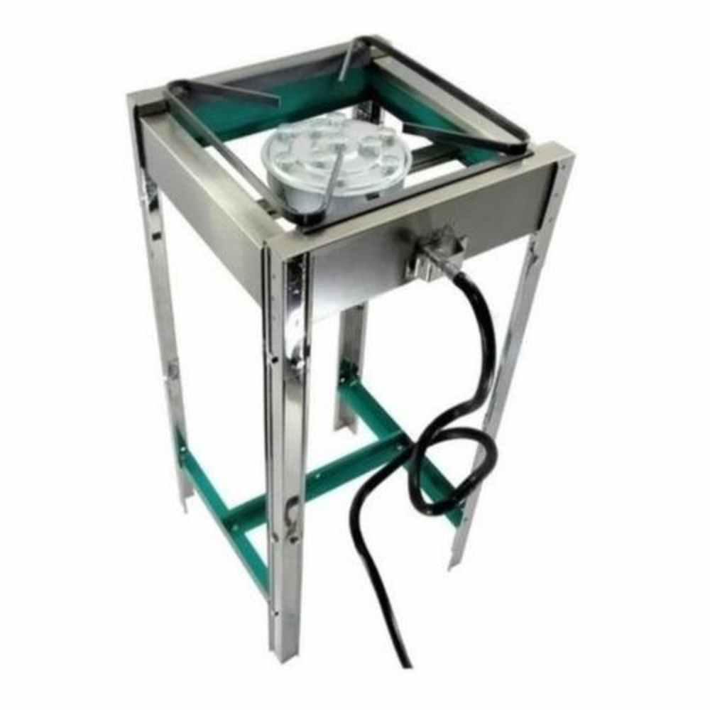 Inox Fogão 1 Boca Alta Pressão Semi-industial Barato E032