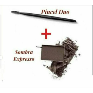 kit Pincel Duo Sobrancelhas e Sombra Expresso Mary kay (2 variações) maquiagem