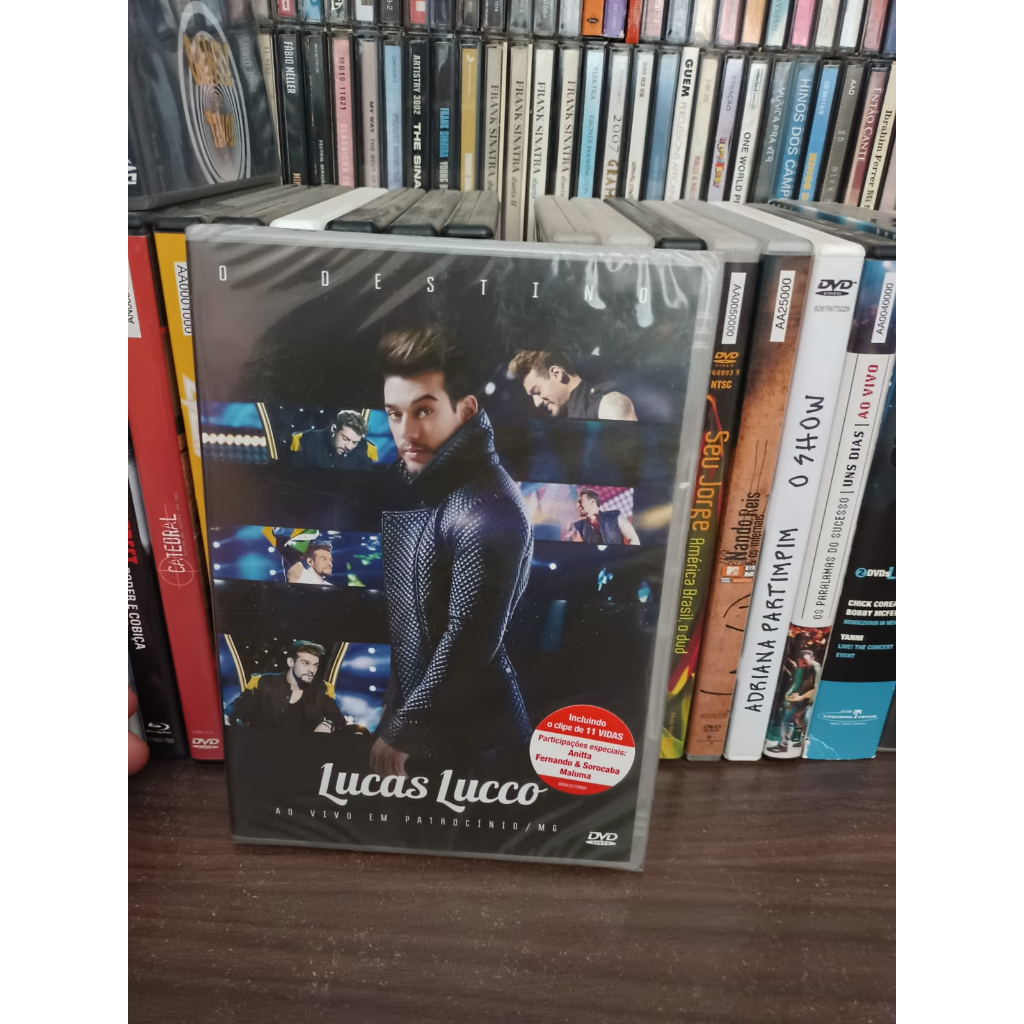 DVD Lucas Lucco Ao Vivo em Patrocinio MG lacrado