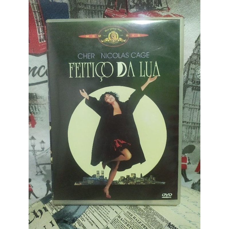 dvd feitiço da lua - cher