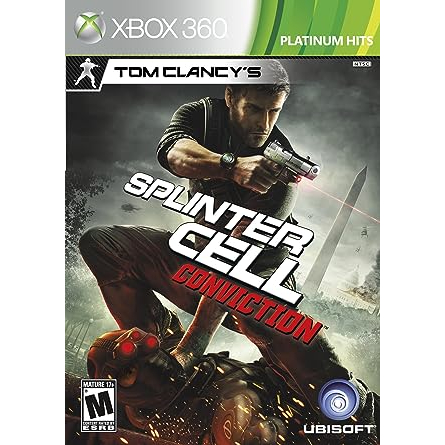 SPLINTER CELL CONVICTION - XBOX 360 JOGO MIDIA FISICA ORIGINAL -X360