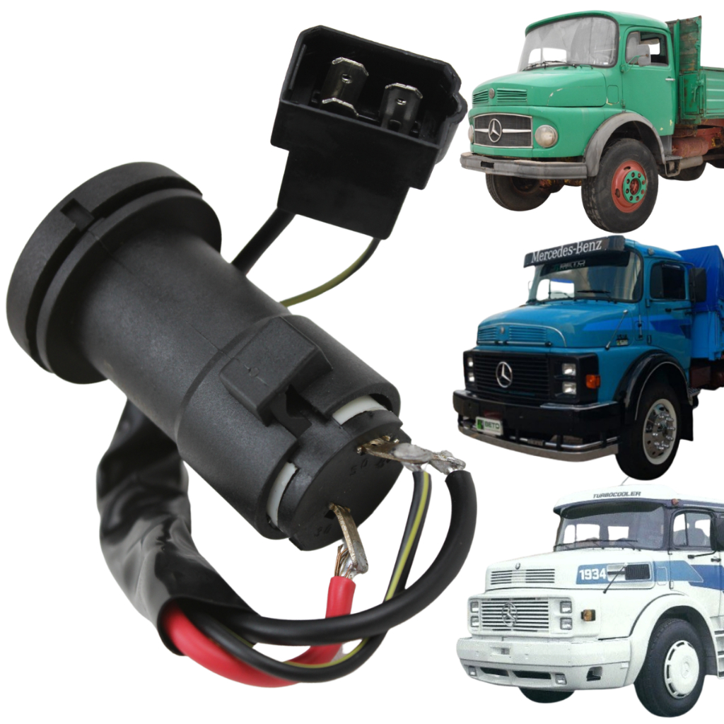 Comutador Eletrico de Ignição sem Miolo Caminhão e Onibus - Universal Automotive | Piqueri Autopeças