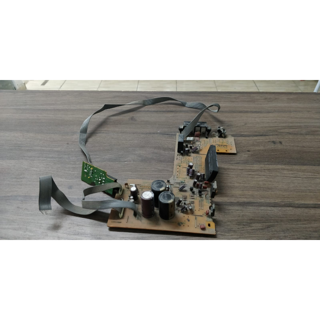 Placa Amplificador Mini System Kenwood Rdx-m1md Com Defeito