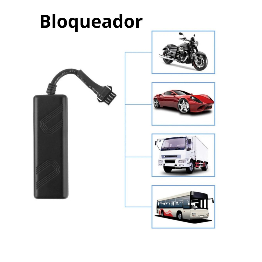 Rastreador Bloqueador de Carro Gps Veicular Moto Satelite Aplicativo compatível com Relé