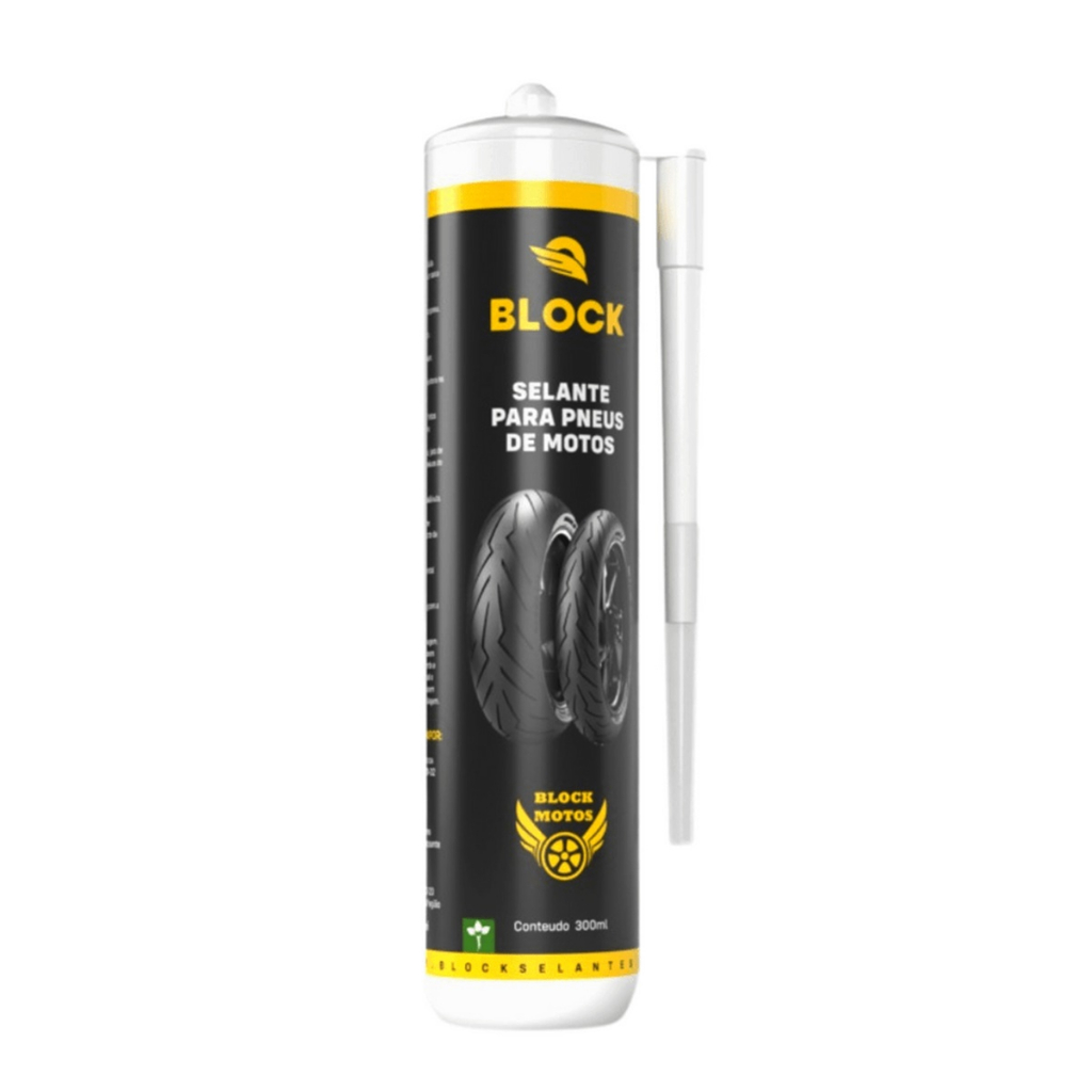Selante Para Pneu De Moto 300 Ml 1 Frasco - Pneu Furado Nunca Mais