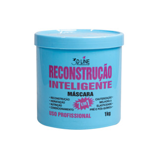 Mascara Reconstrução Inteligente (redutor de volumes) - 3D LINE