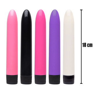 Vibrador Clássico Personal 18 cm Liso Penetração Vaginal Anal Estimulador clitóris Sex Shop
