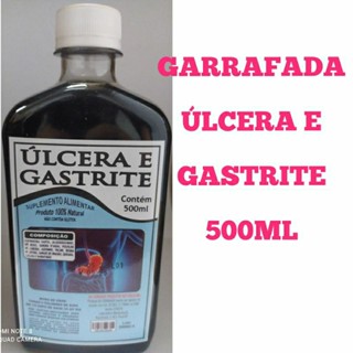 Chá Úlcera e Gastrite 500ml pronto pra consumo.
