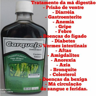 Chá carqueja amarga 500ml