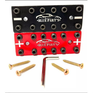 Par Barramento Bloco Distribuidor De Energia 6x6 12 Vias Som em Oferta na Shopee