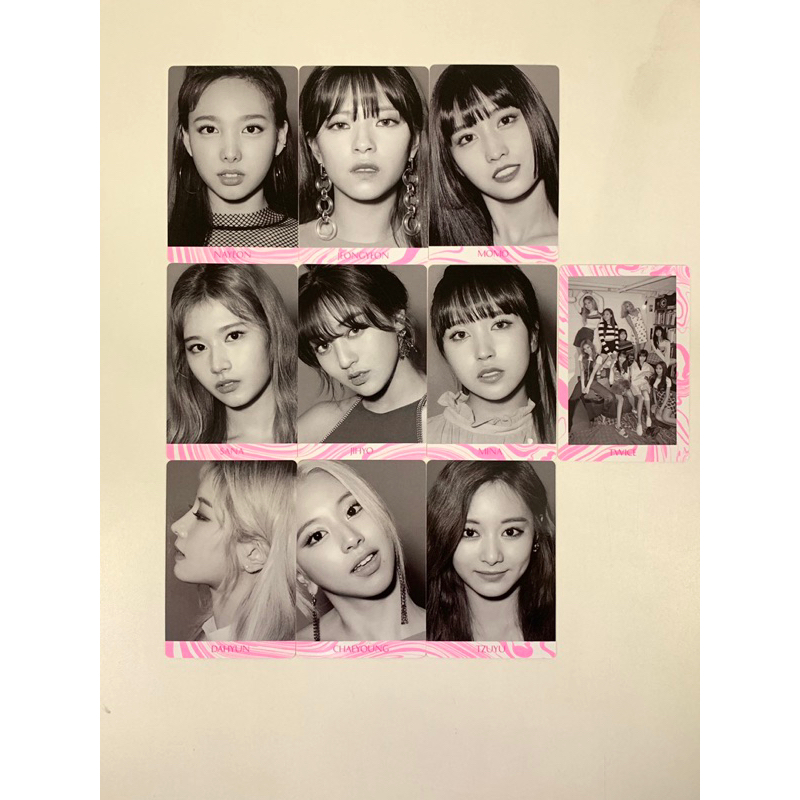 twice fancy you pob photocard original kpop