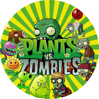 Capa para Painel Redondo Plants vs Zombies Tecido Sublimado Veste Fácil 1,50mx1,50m Festa Aniversário em Oferta na Shopee