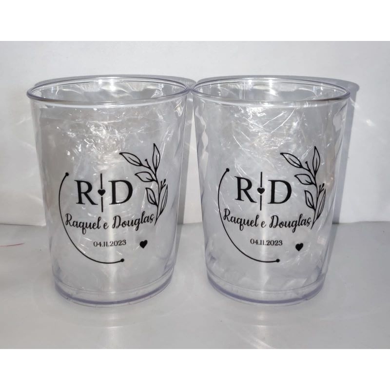 120 Copos Twister de 400 ml personalizado em 1 cor de impressão em Oferta na Shopee