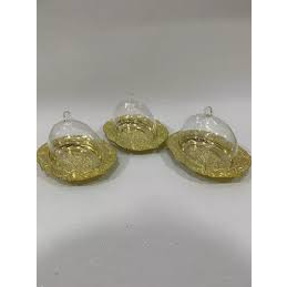 Mini Cúpula  oval   Com 12 Doce Para Festa Lembrancinha Enfeite Decoração Casamento.
