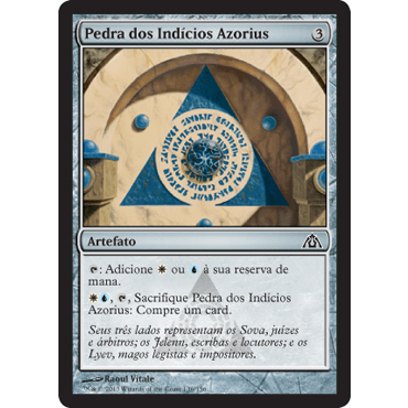 Pedra dos Indícios Azorius - Magic The Gathering