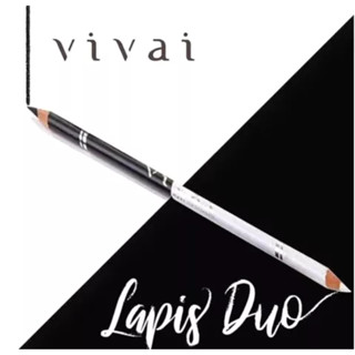 Lápis Para Olhos Duo 2 Em 1 Com Apontador