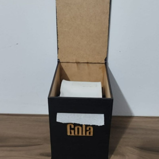 Porta Gola Higiênica Para Barbearia Em Mdf em Oferta na Shopee