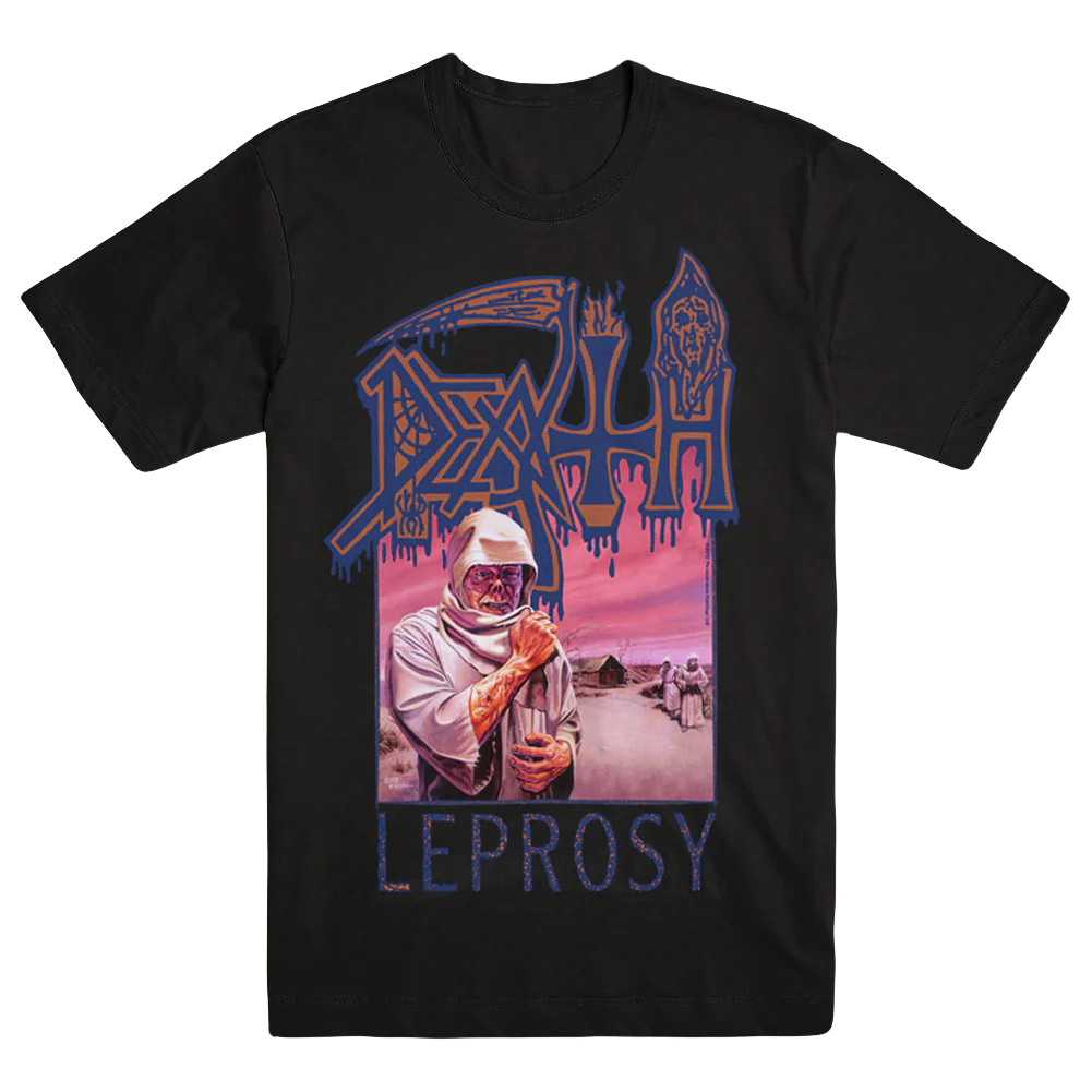 Camiseta T-shirt Unissex Death Banda Leprosy em Oferta na Shopee