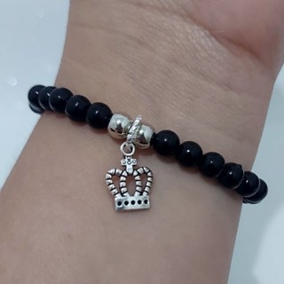Pulseira bijuteria preta