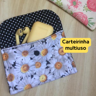 Porta documento Porta cartão feminino Carteirinha