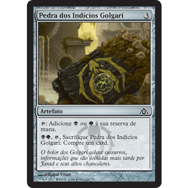 Pedra dos Indícios Golgari - Magic The Gathering
