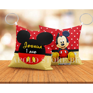 kit 12 Almofadinhas Chaveiro lembrancinha Mickey . fazemos vários temas em Oferta na Shopee