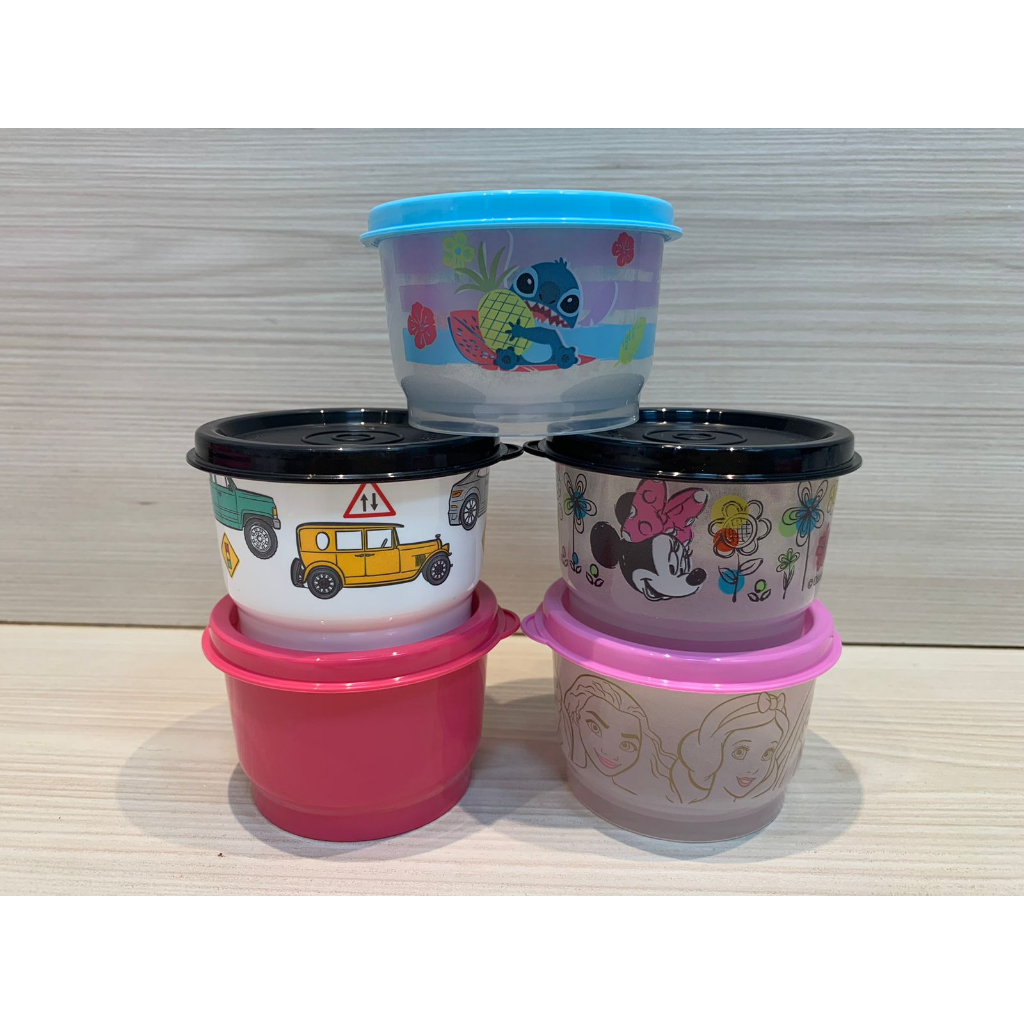 TUPPERWARE POTINHO 140 ml -   DIVERSAS CORES E ESTAMPAS