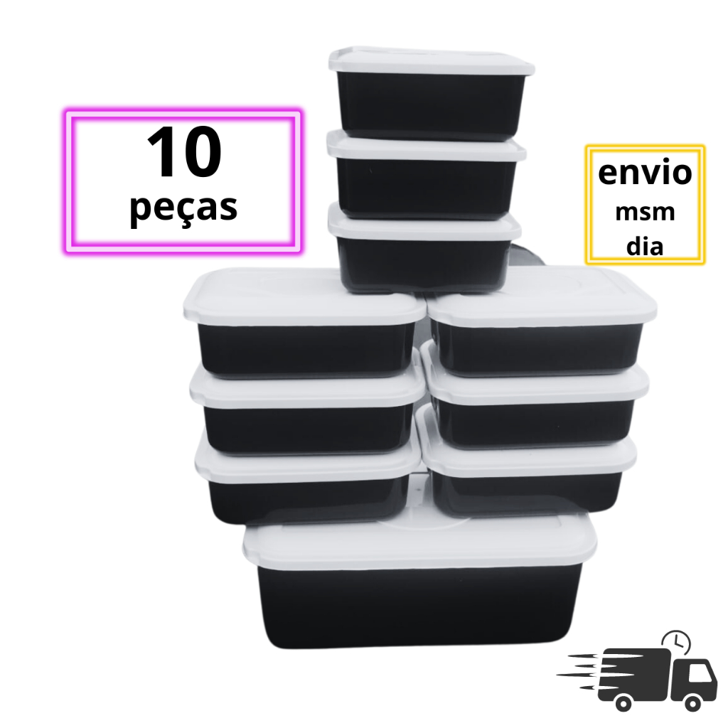 kit potes 10 peças para cozinha decoração jogo  vasilhas pra casa porta alimentos boleira redonda