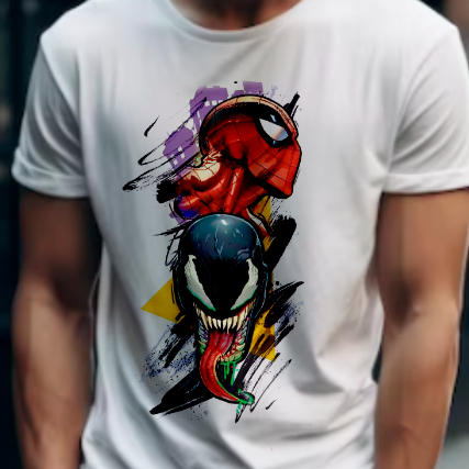 Camiseta Venom Masculina Feminina Basica Filme Cinema Marvel Unissex Camisa Malha Fria Modelo Lisa Raglan