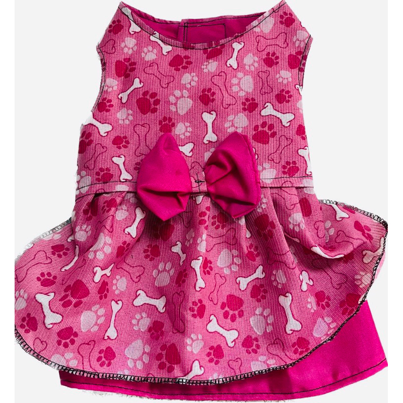 Vestido bailarina Pet, cachorro gato forrado.