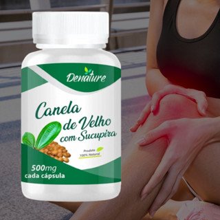 Canela de Velho Com Sucupira Capsulas original suplemento alimentar 60 cápsulas